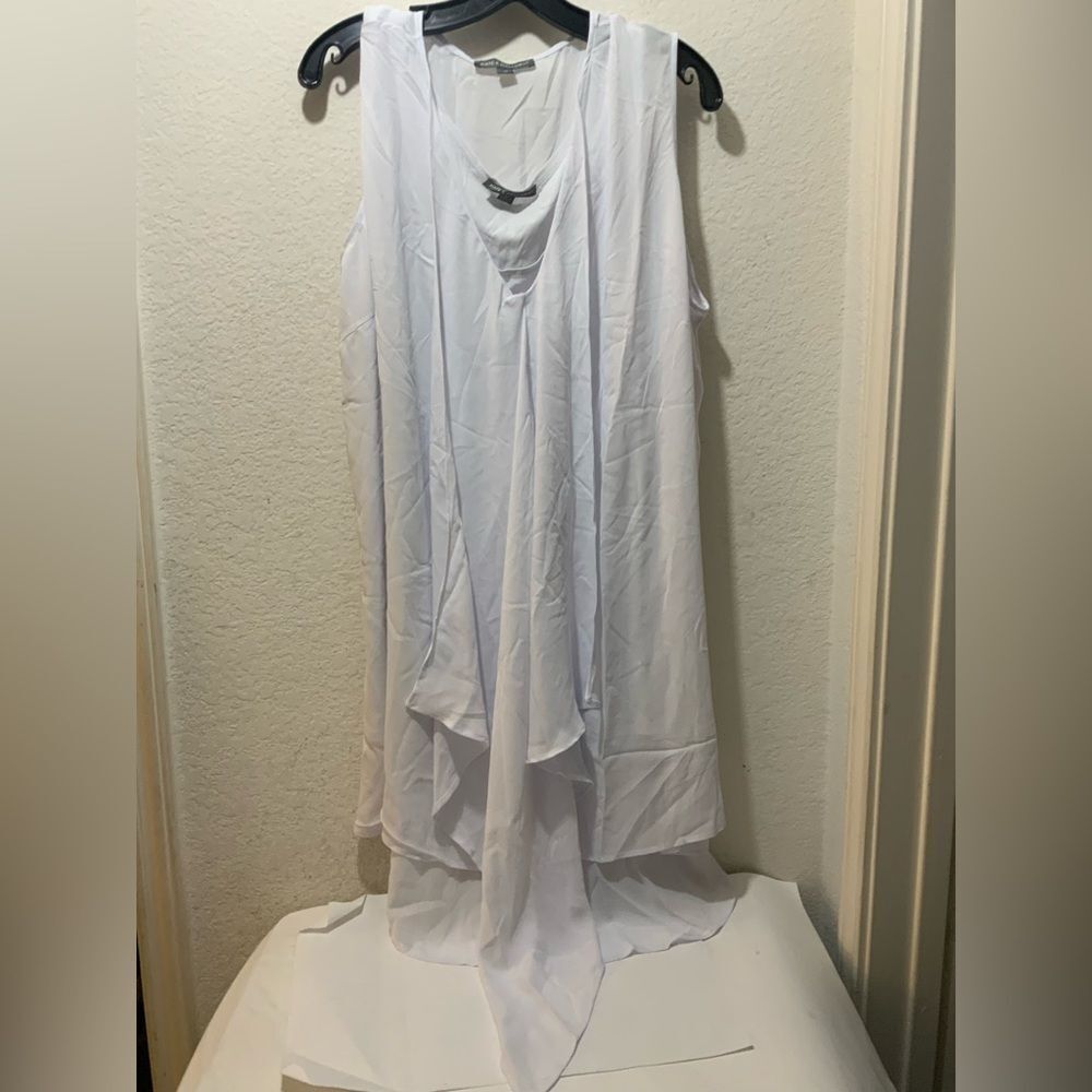 New Kate and Mallory white blouse size 2X